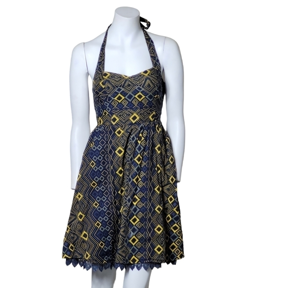 Anthropologie Edme & Esyllte Blue‎ Halter